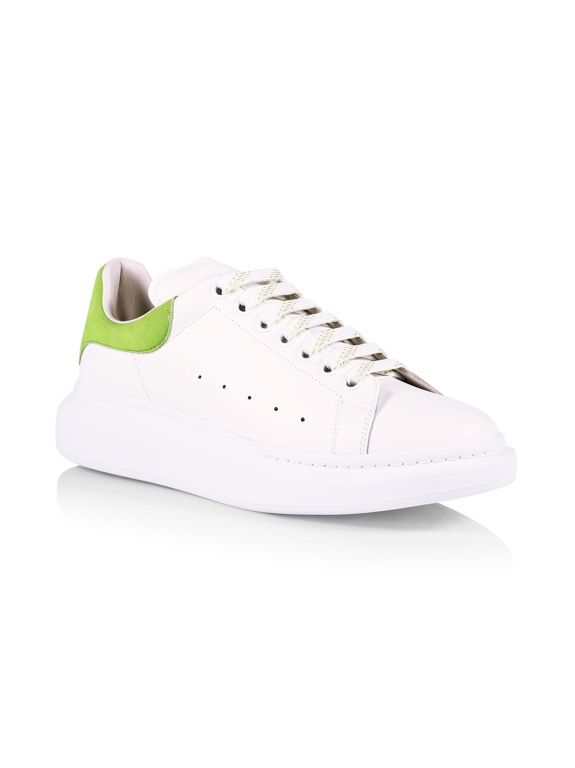 Men's Oversized Leather Platform Sneakers