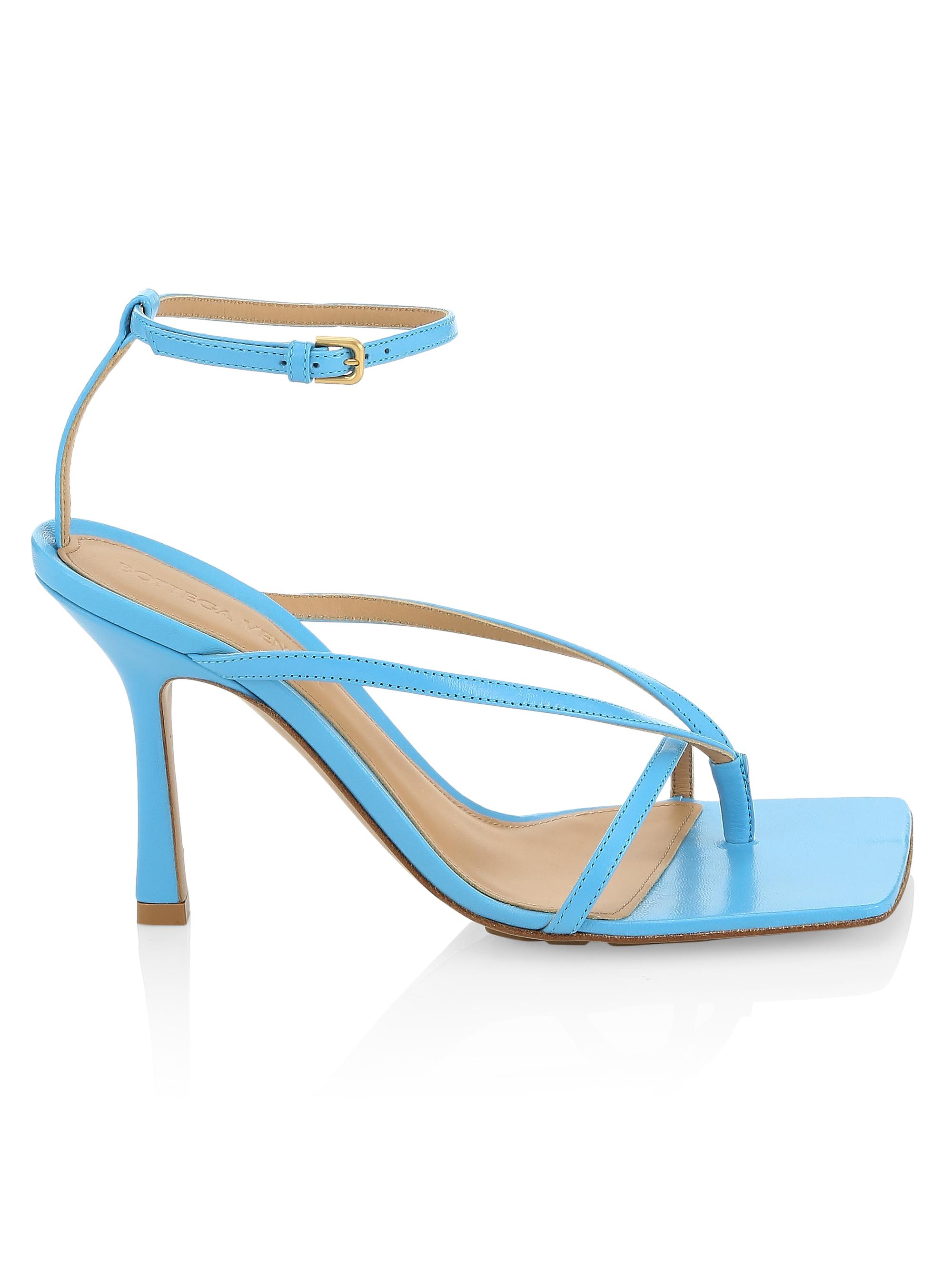 Stretch Leather Sandals