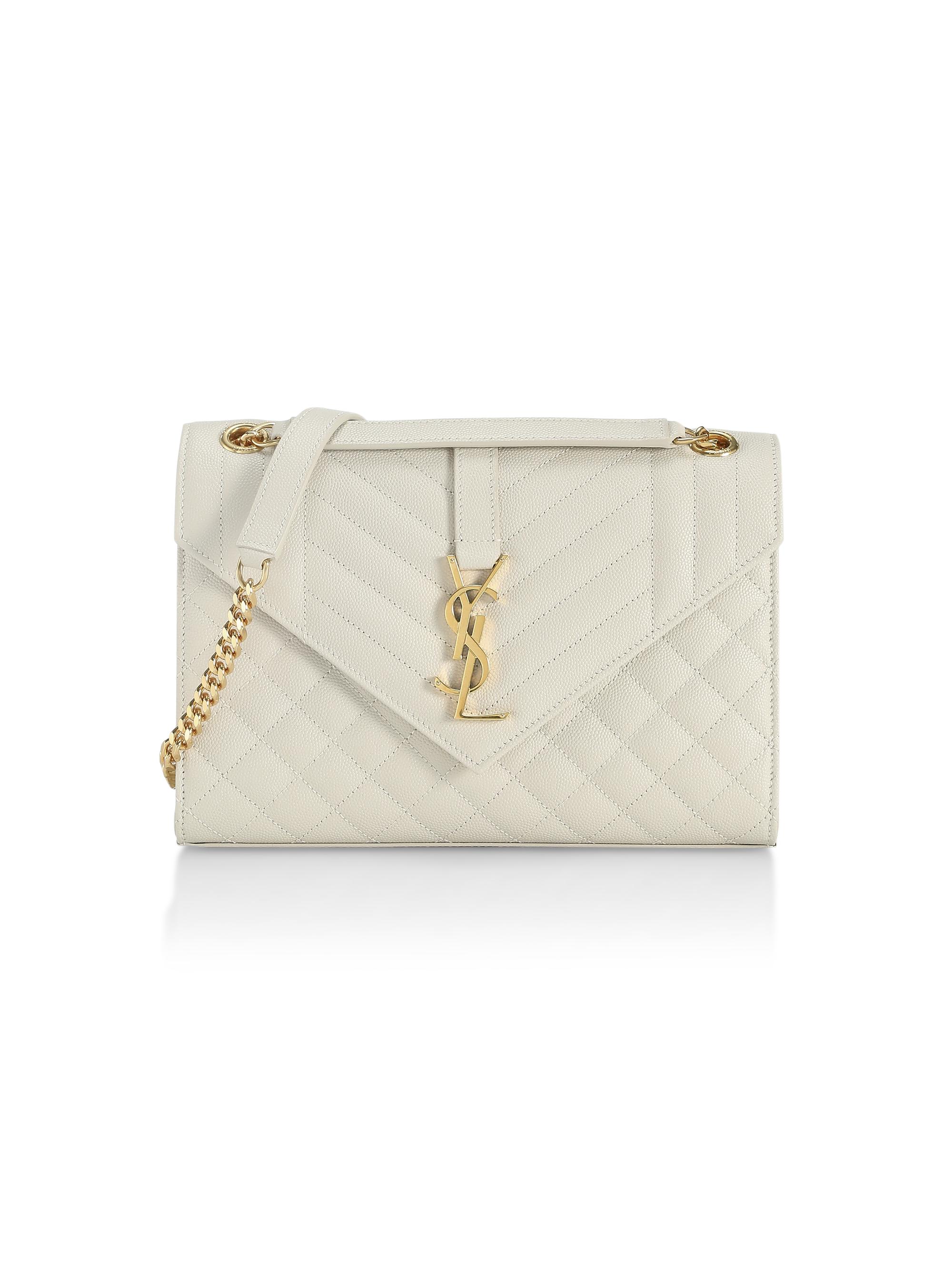 Medium Envelope Monogram Matelassé Leather Shoulder Bag