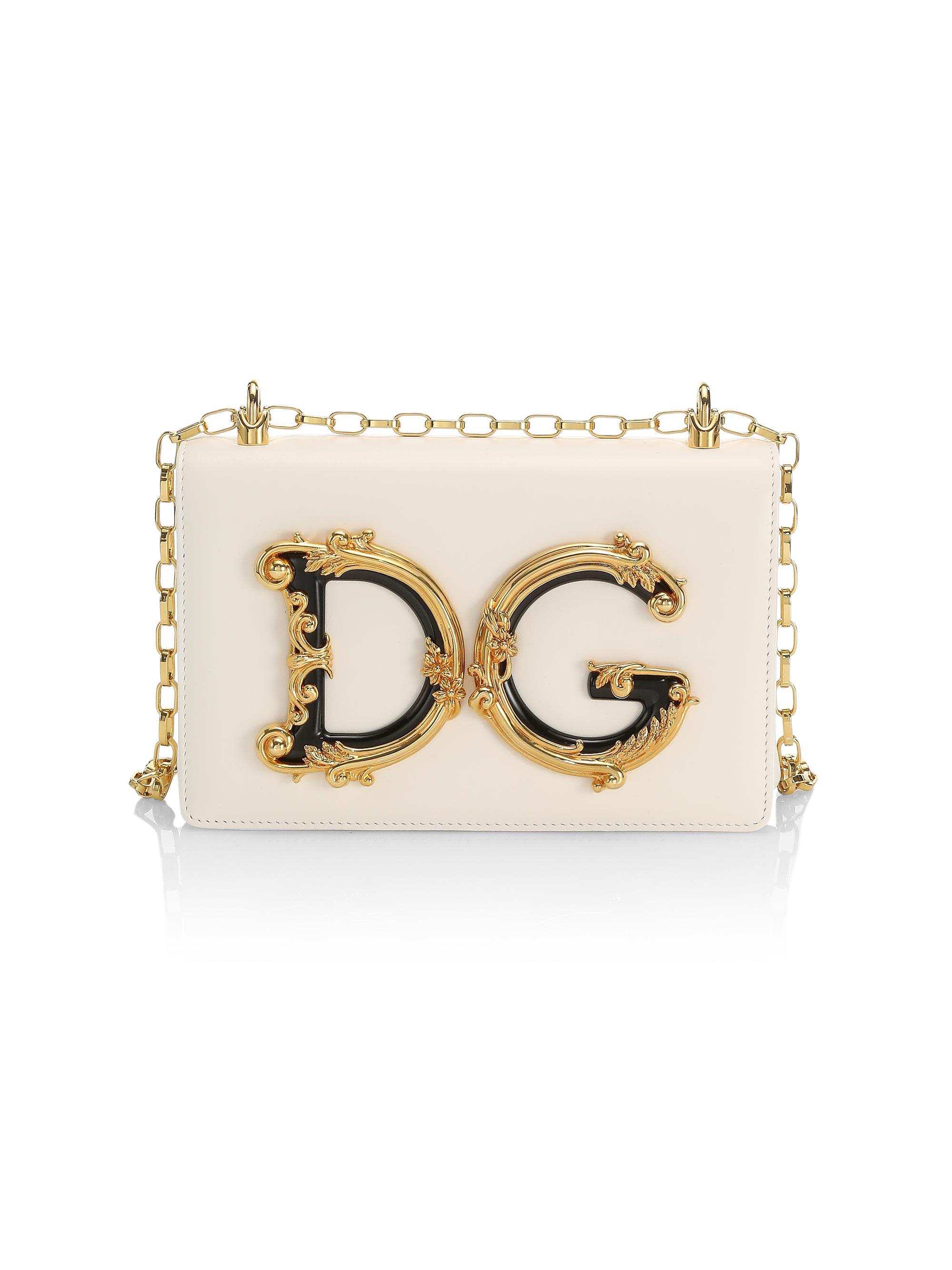 D&G Girls Leather Shoulder Bag