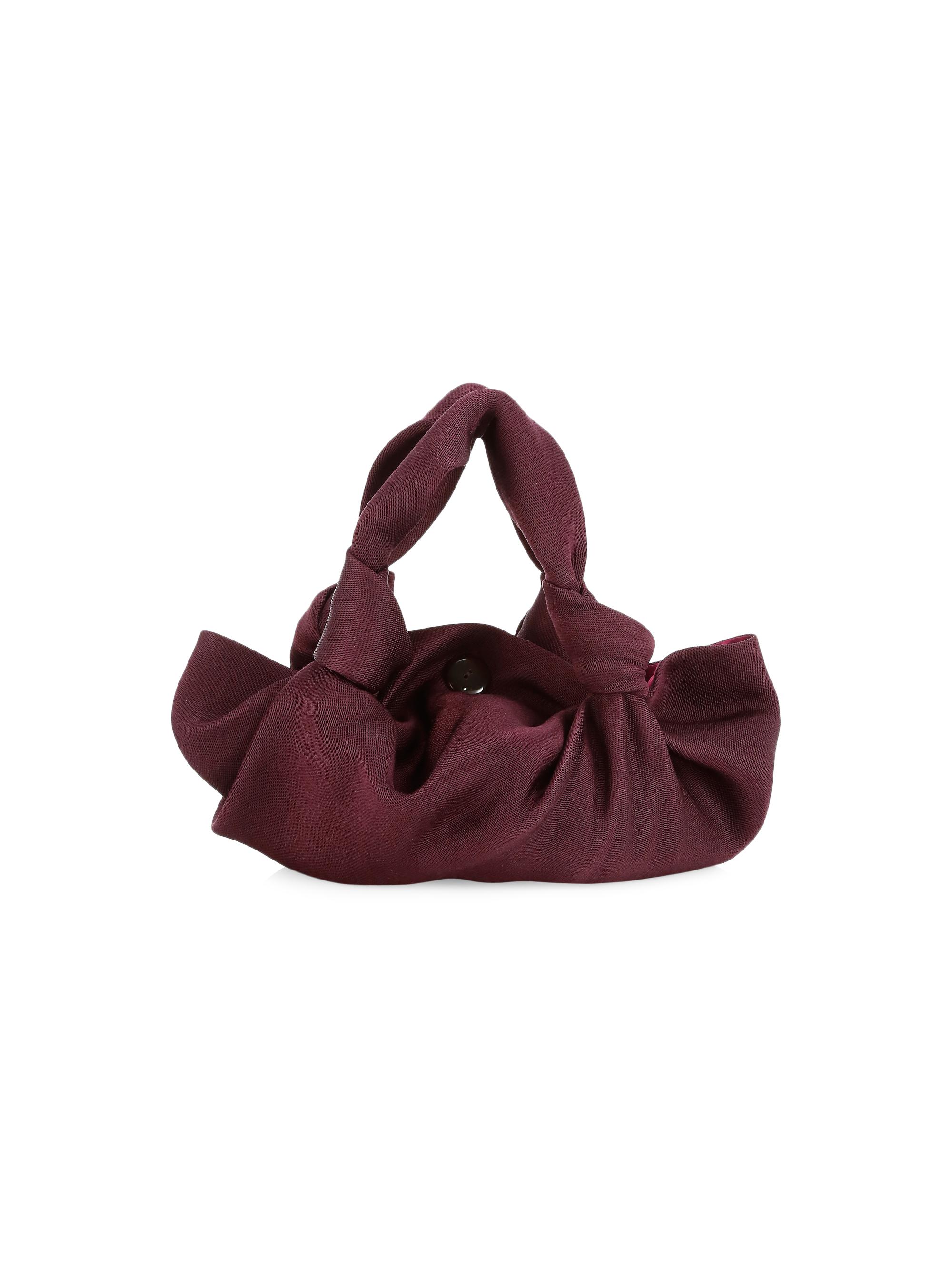Ascot Two Washed Satin Hobo Bag