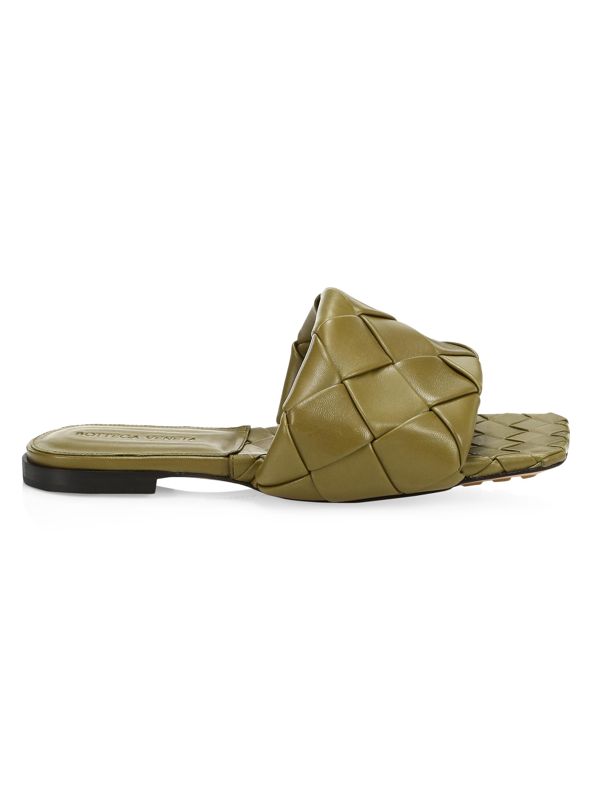 Lido Flat Leather Sandals