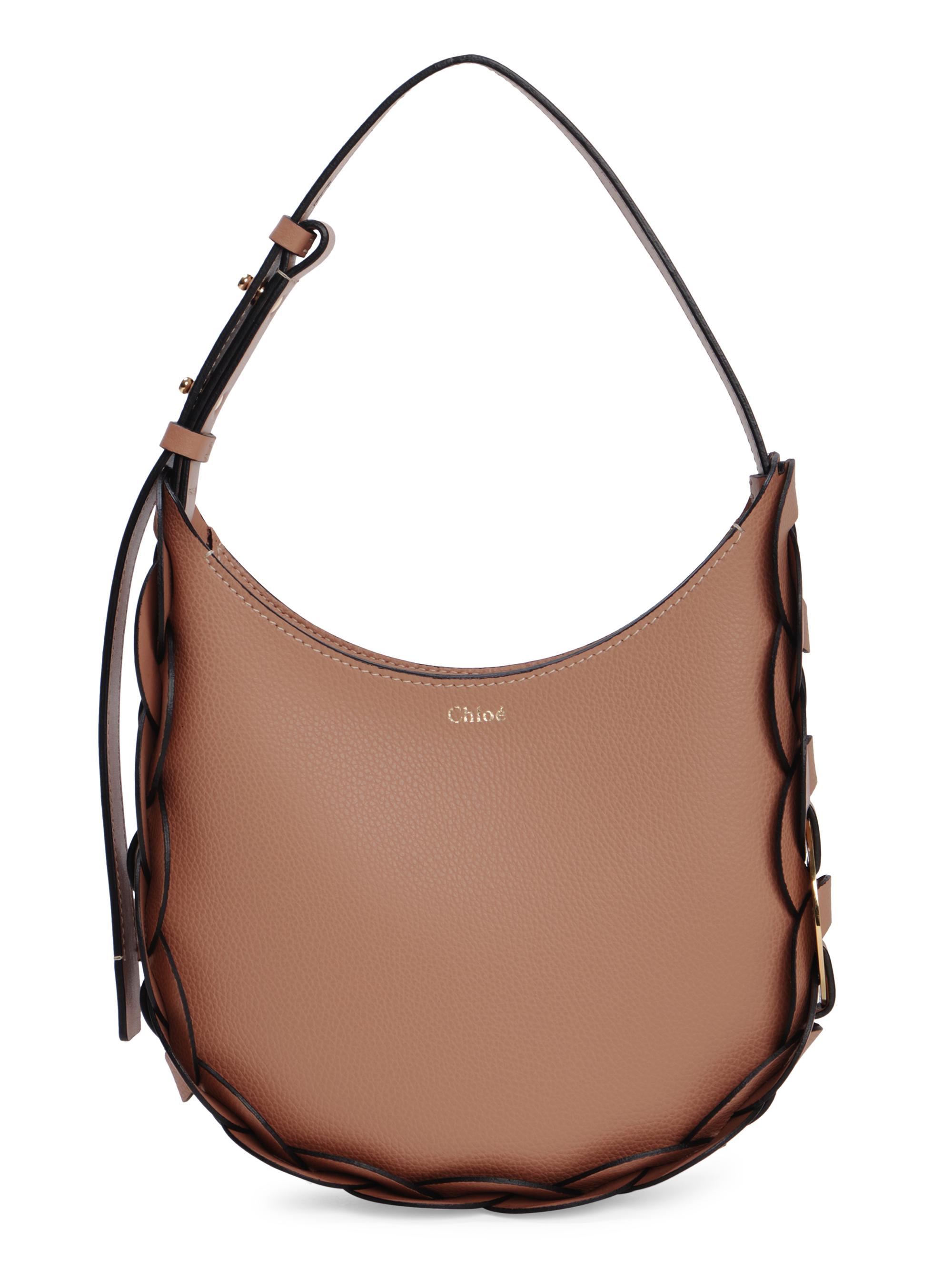 Small Darryl Leather Hobo Bag