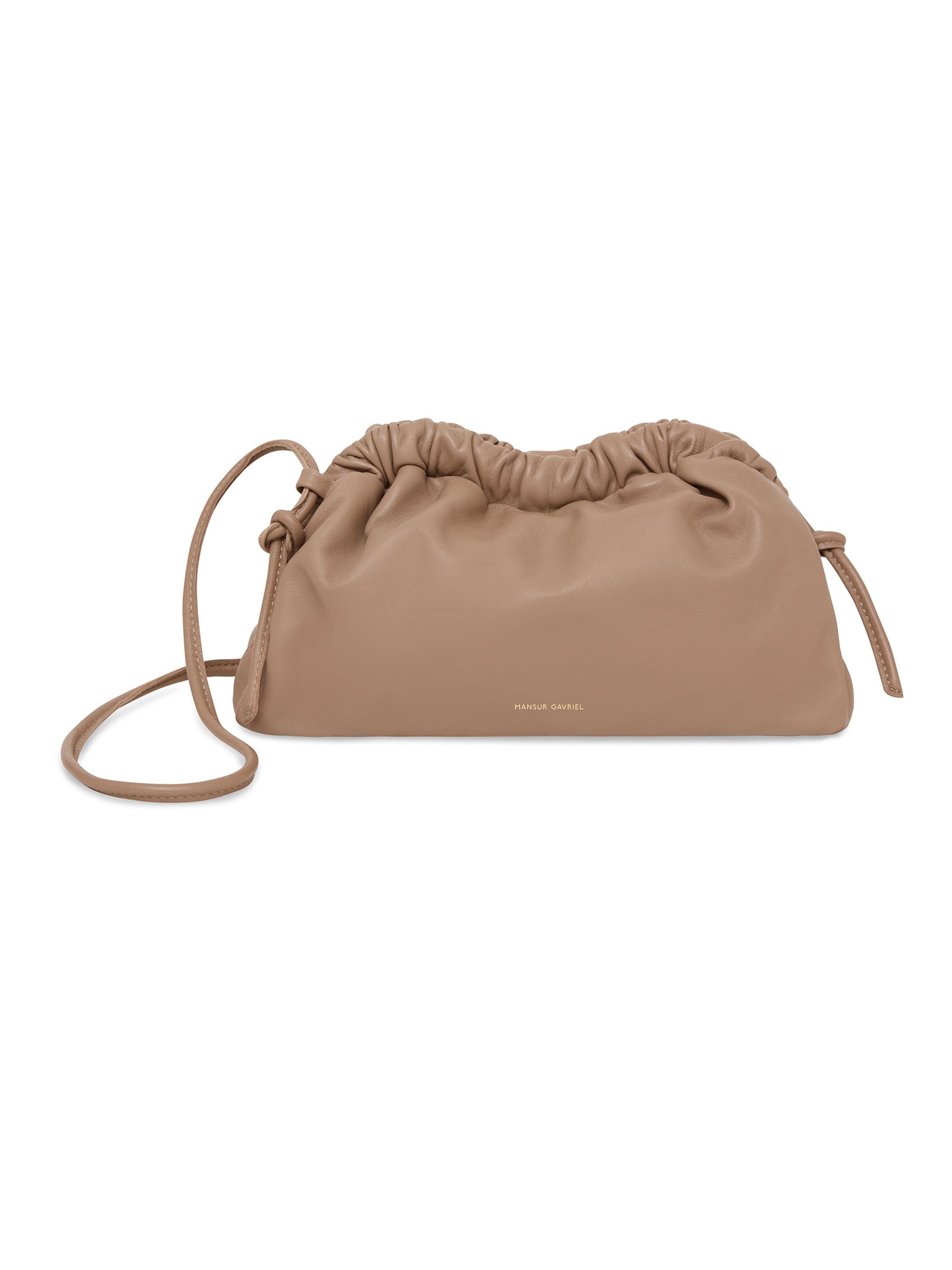 Mini Cloud Leather Clutch