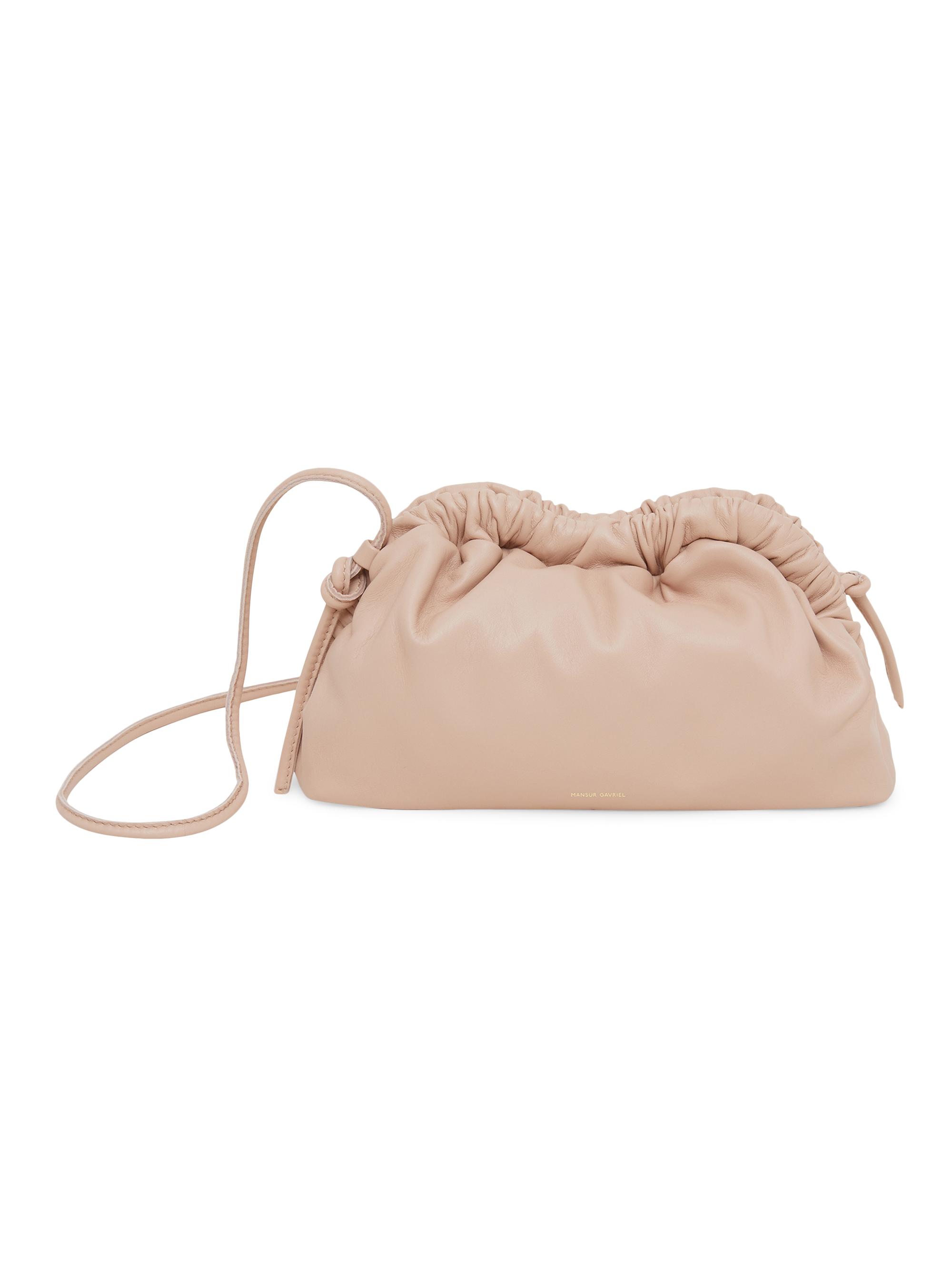 Mini Cloud Leather Clutch