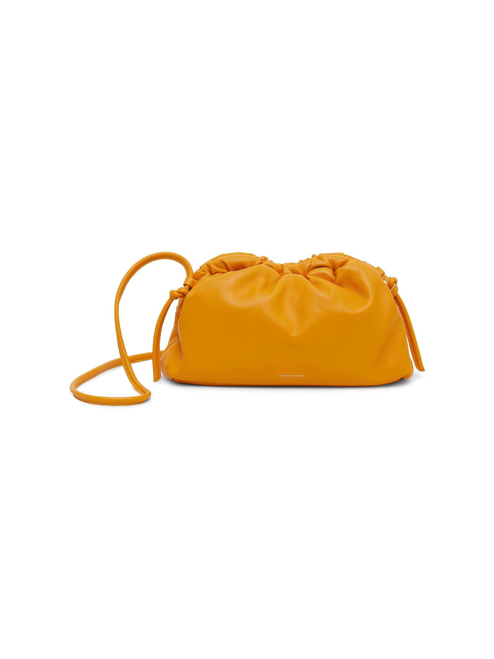 Mini Cloud Leather Clutch