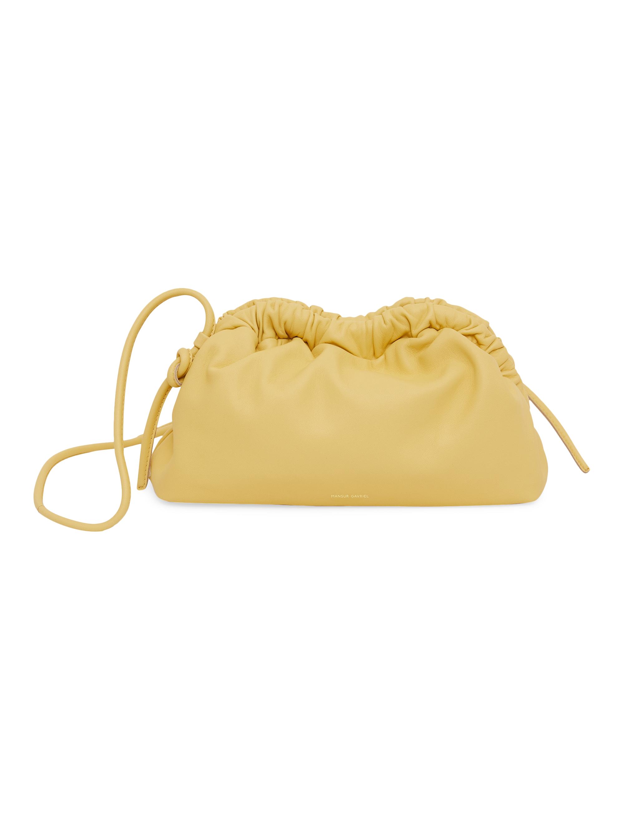 Mini Cloud Leather Clutch