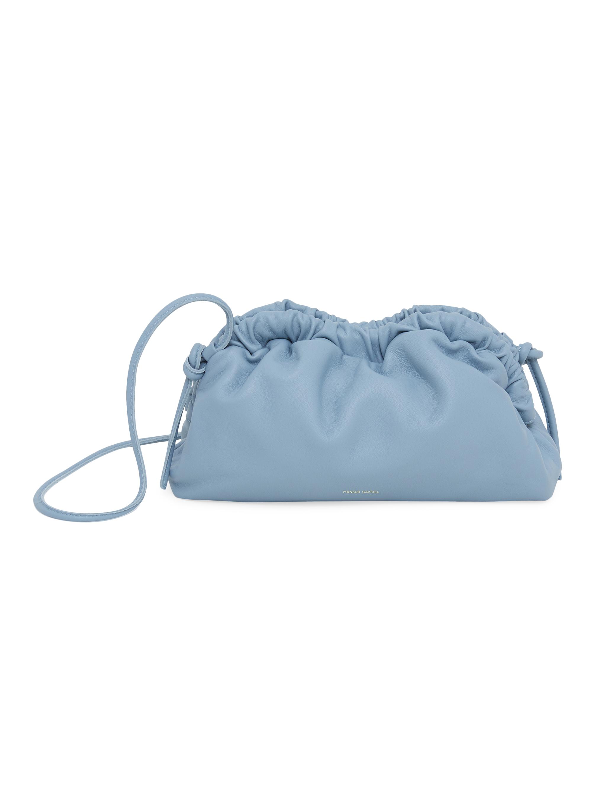 Mini Cloud Leather Clutch