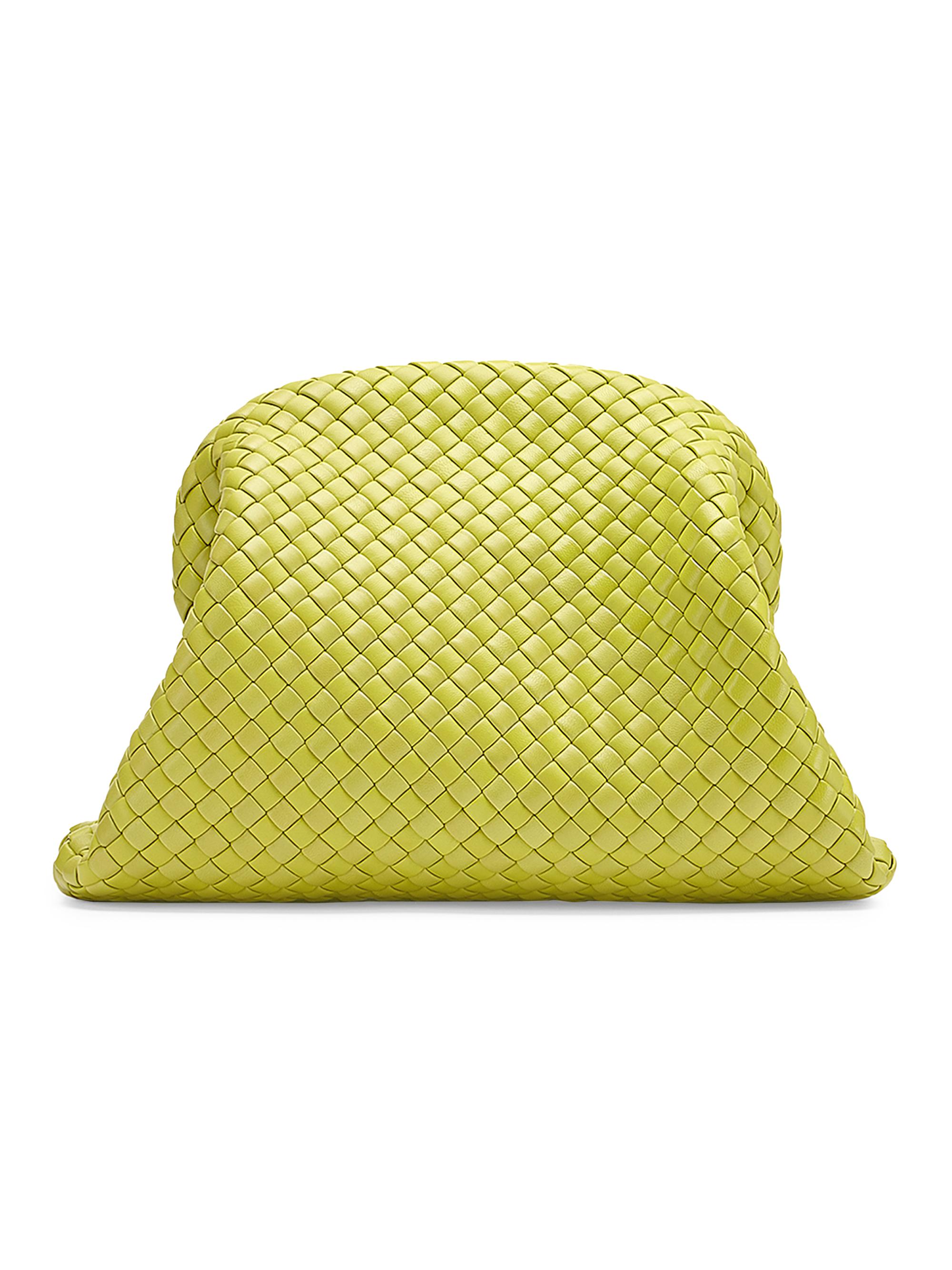 The Pouch Padded Leather Clutch