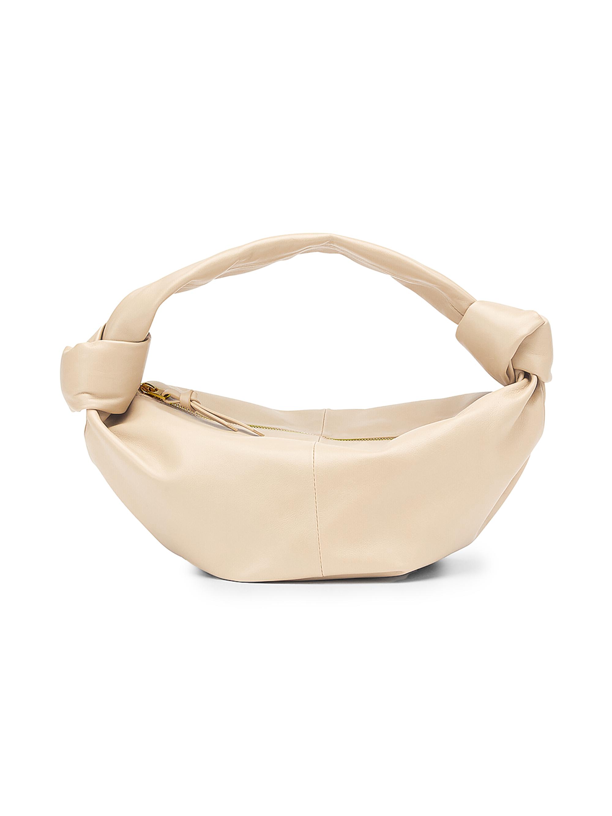 Mini Leather Hobo Bag