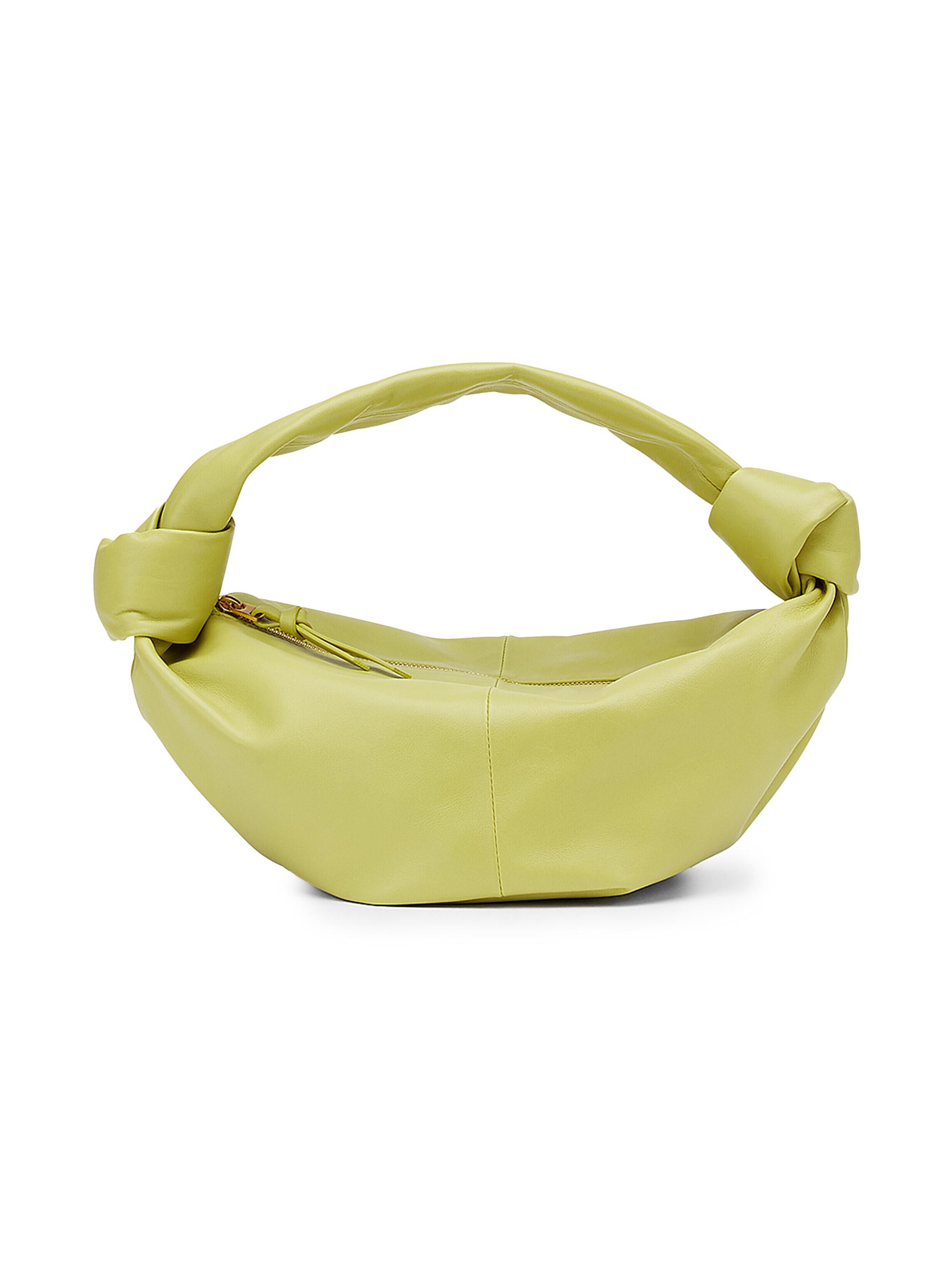 Mini Leather Hobo Bag