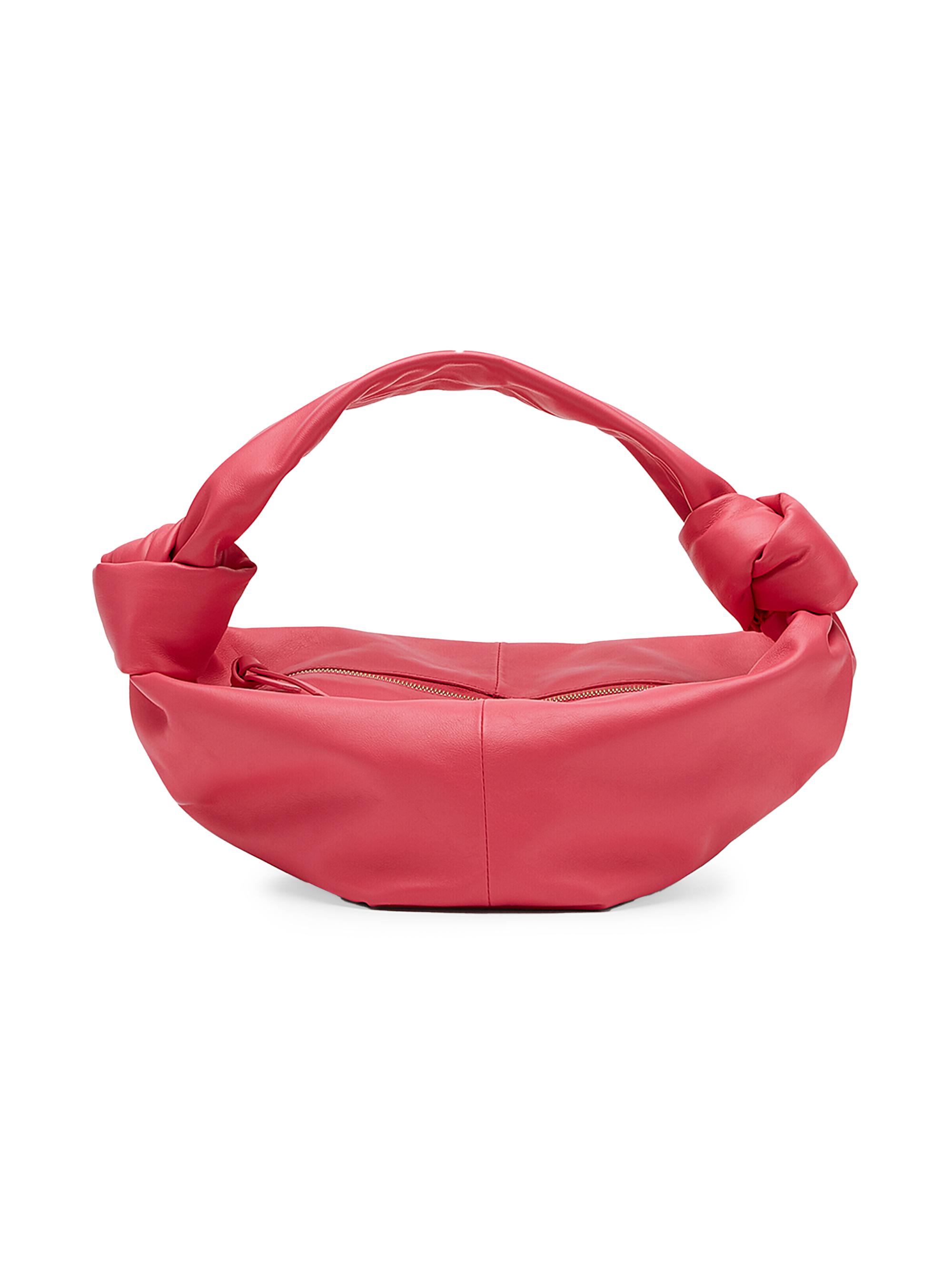 Mini Leather Hobo Bag