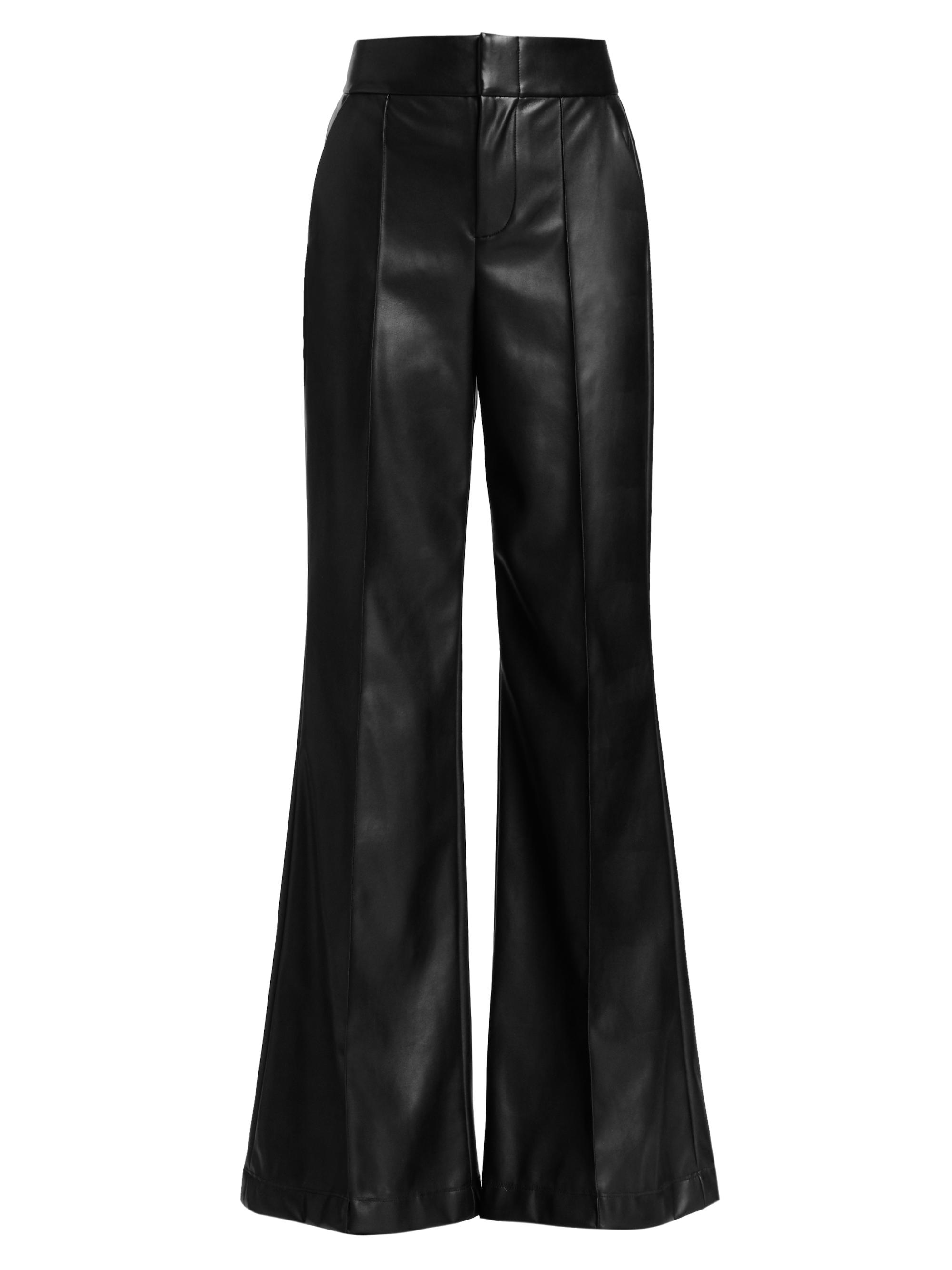 Dylan Vegan Leather Wide-Leg Pants