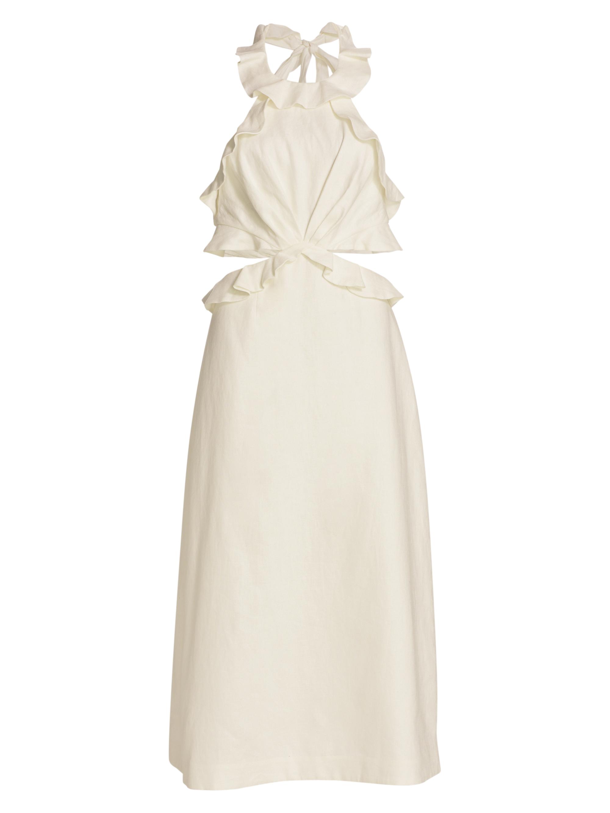 Lovestruck Cutout Tie-Back Midi Dress