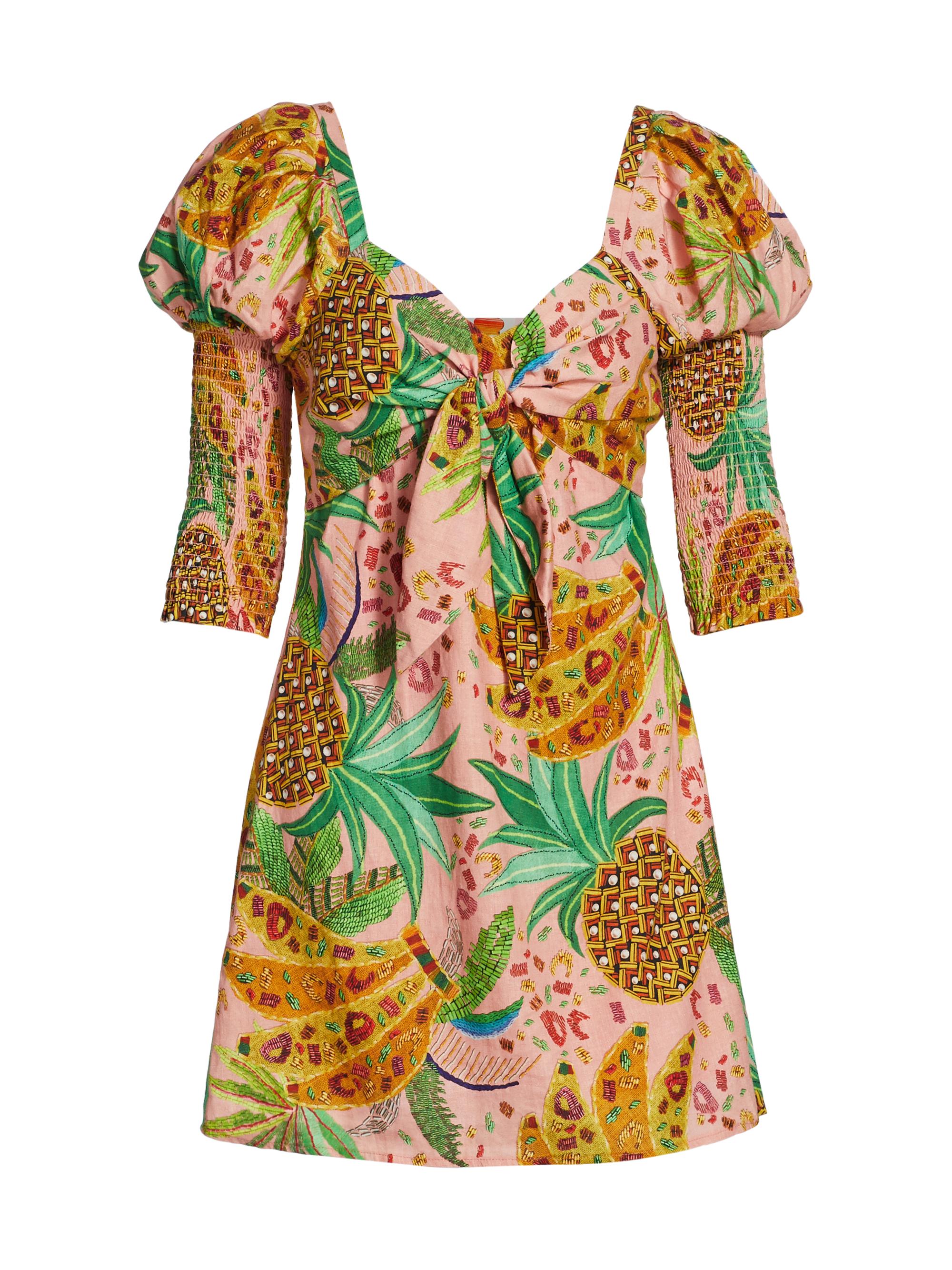 Mixed Fruits Mini Dress