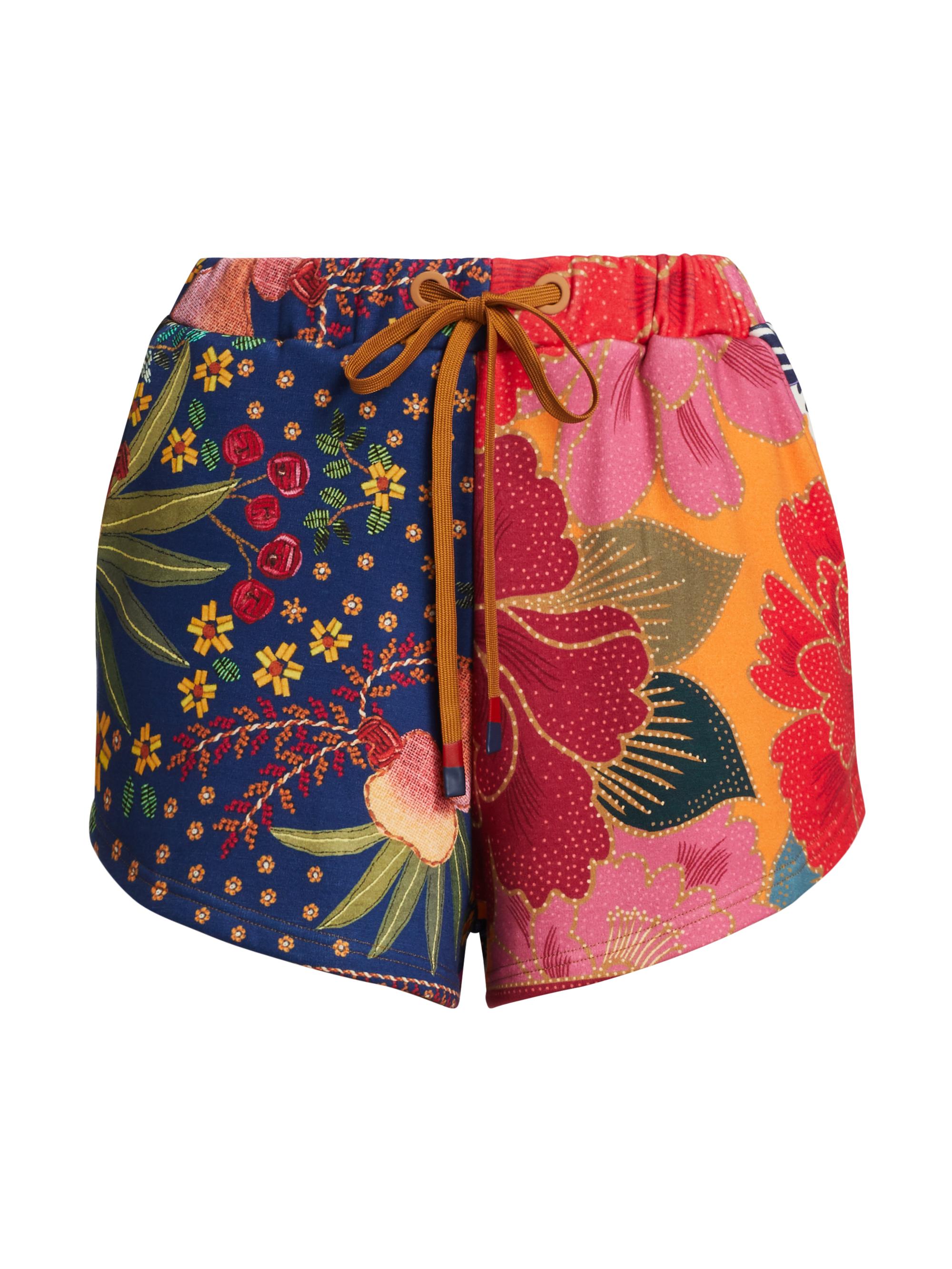 Mixed Scarves Shorts