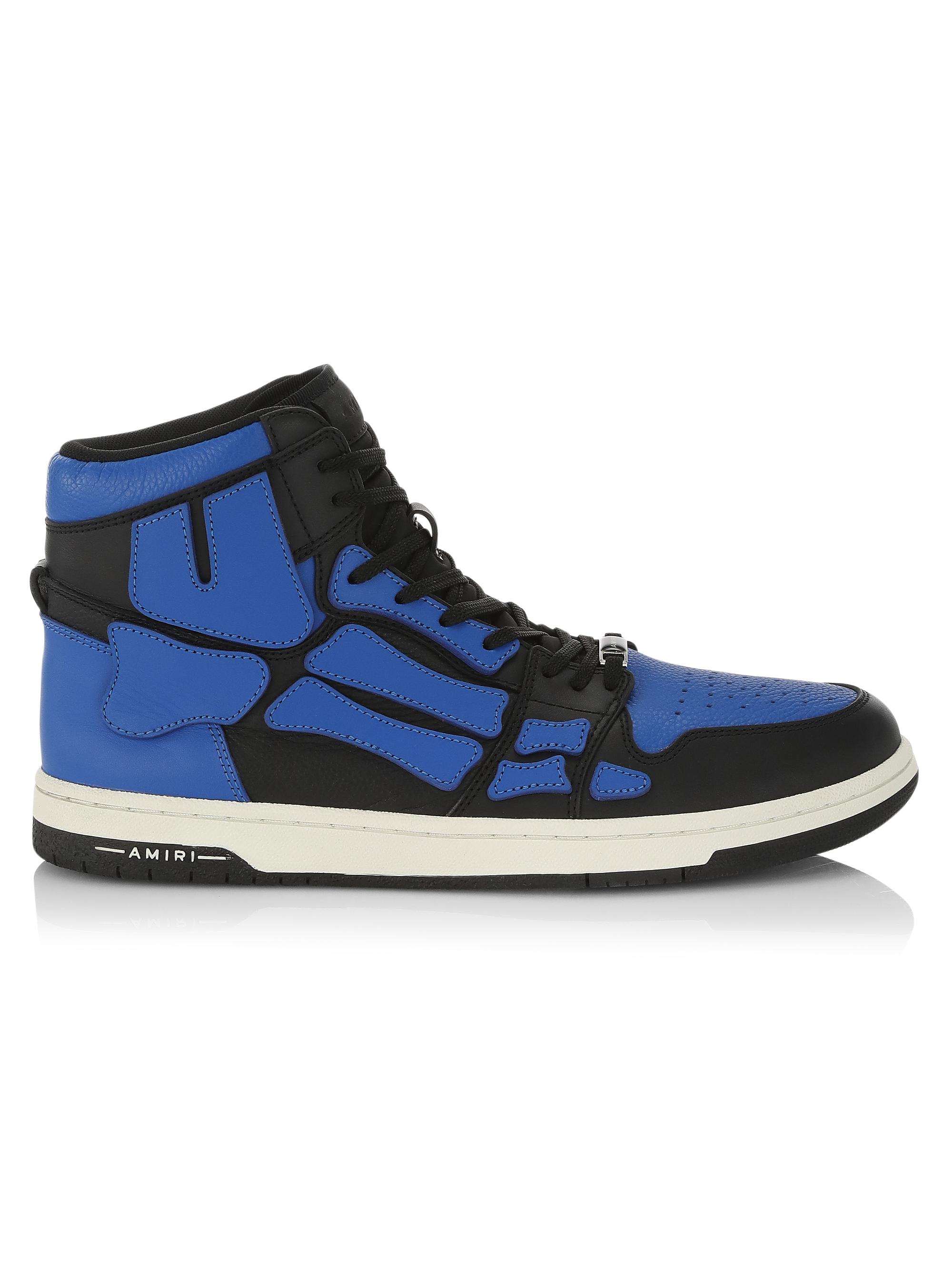 Skeleton Bone High-Top Sneakers