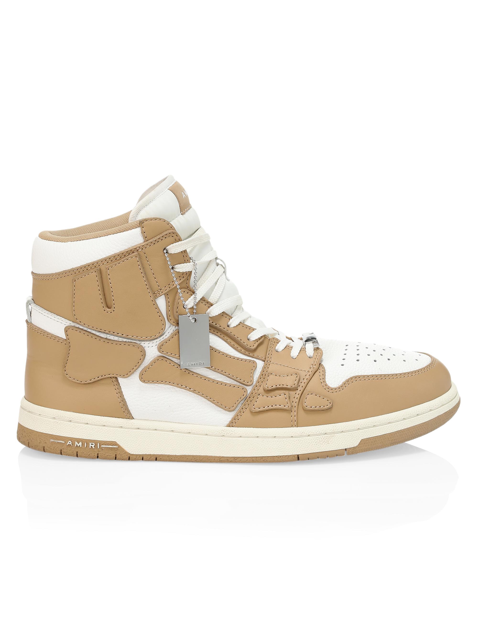 Skeleton Bone High-Top Sneakers