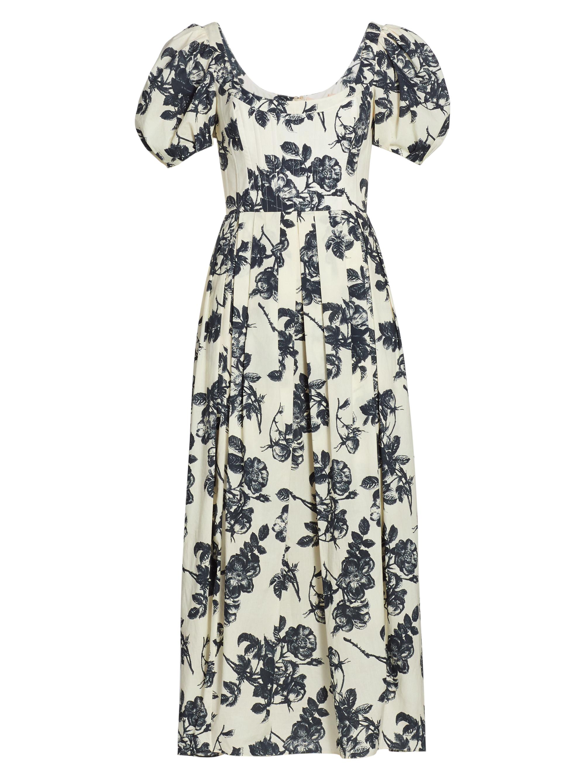 Salvina Floral Midi Dress