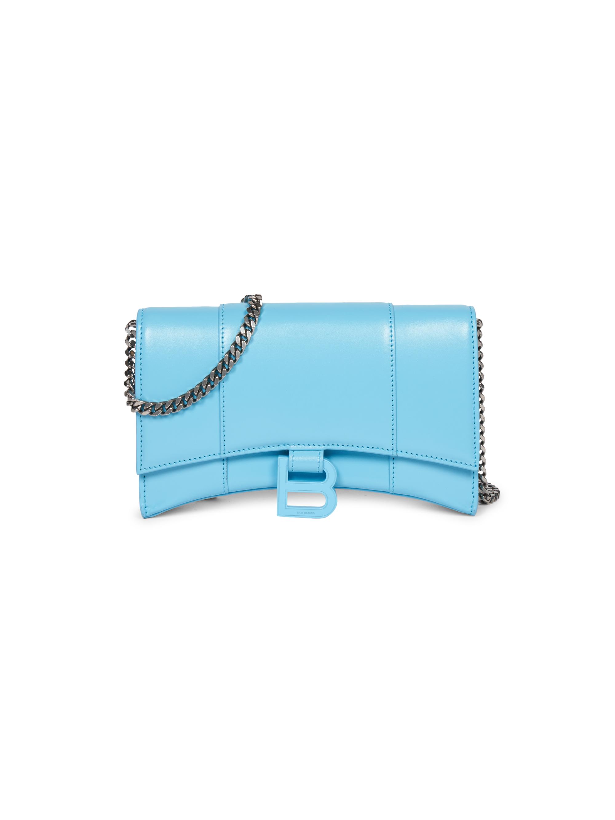 Hourglass Leather Wallet-On-Chain