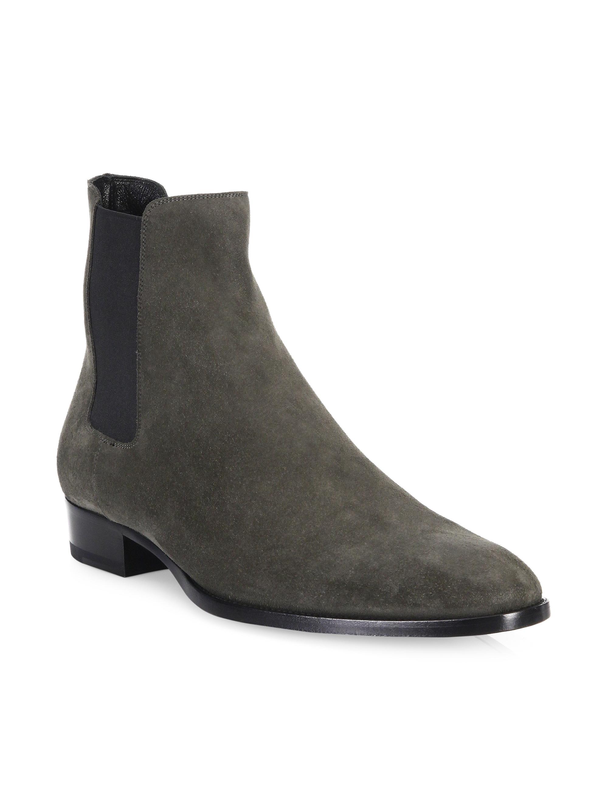 Wyatt Suede Chelsea Boots