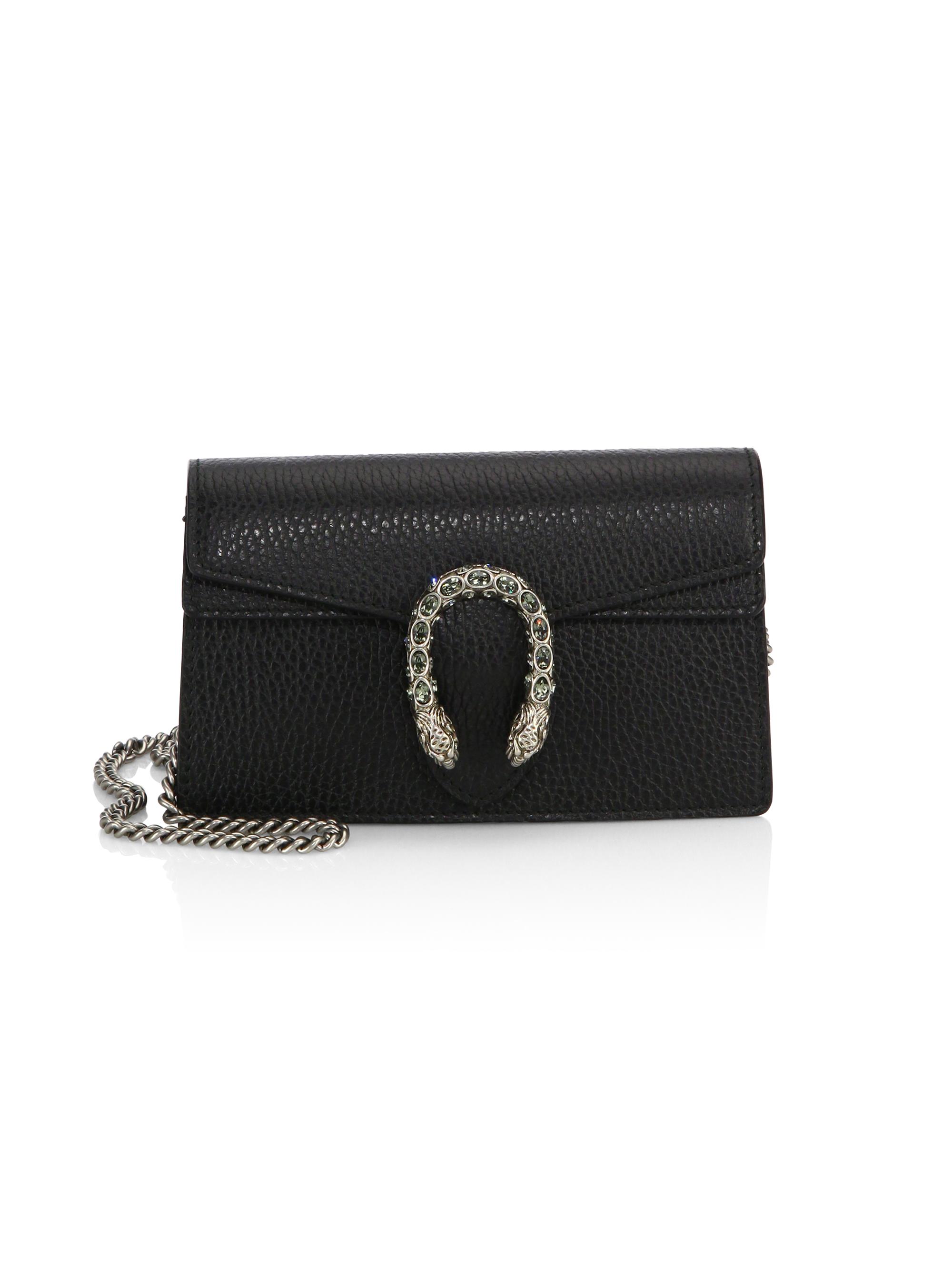 Dionysus Leather Super Mini Bag