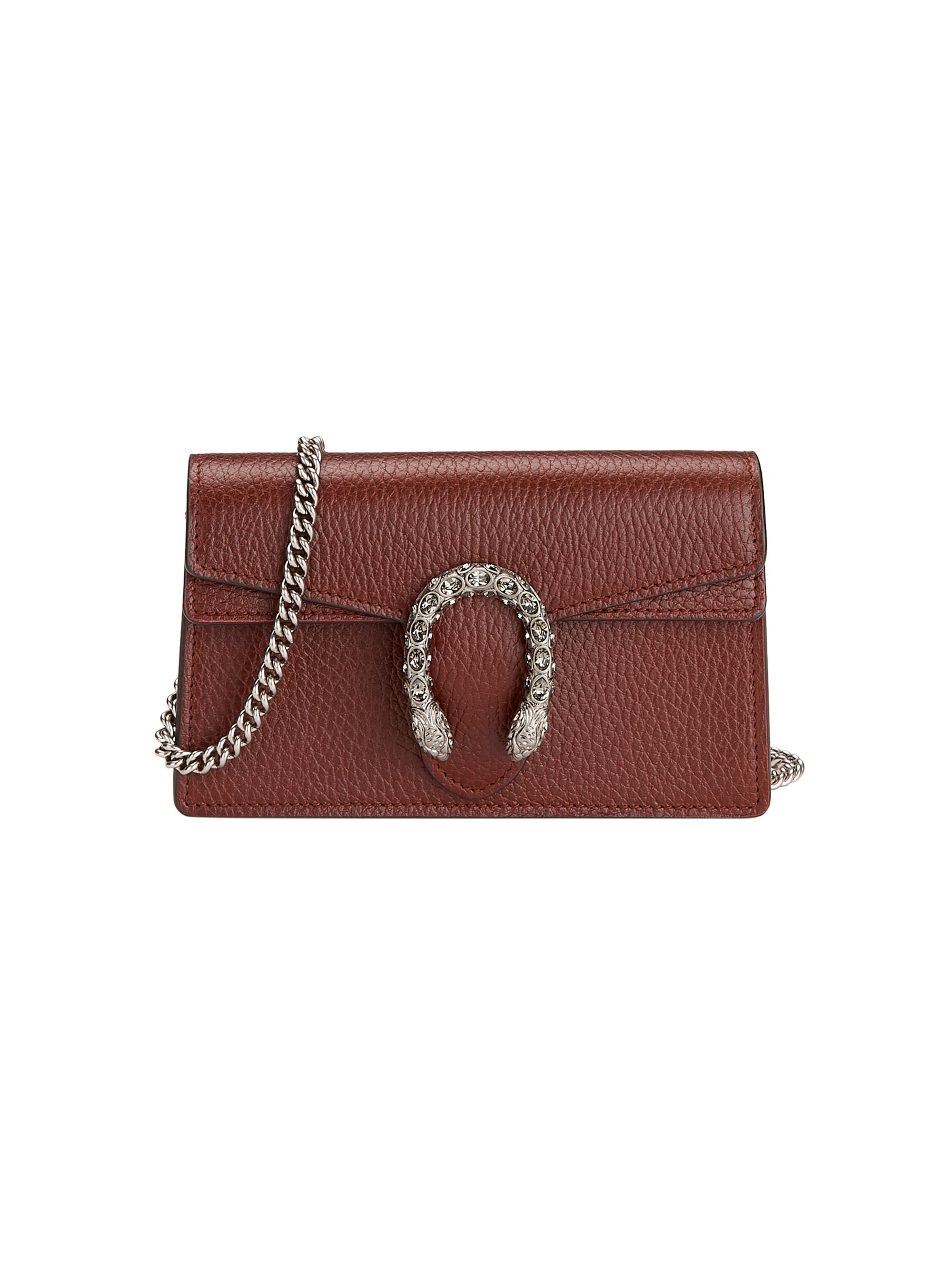 Dionysus Leather Super Mini Bag