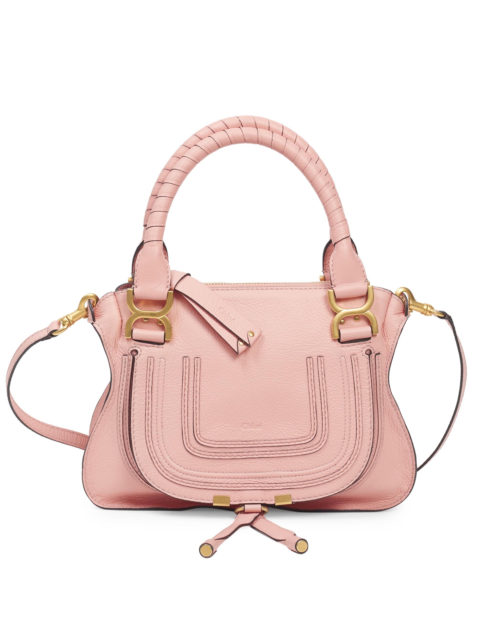 Small Marcie Leather Satchel