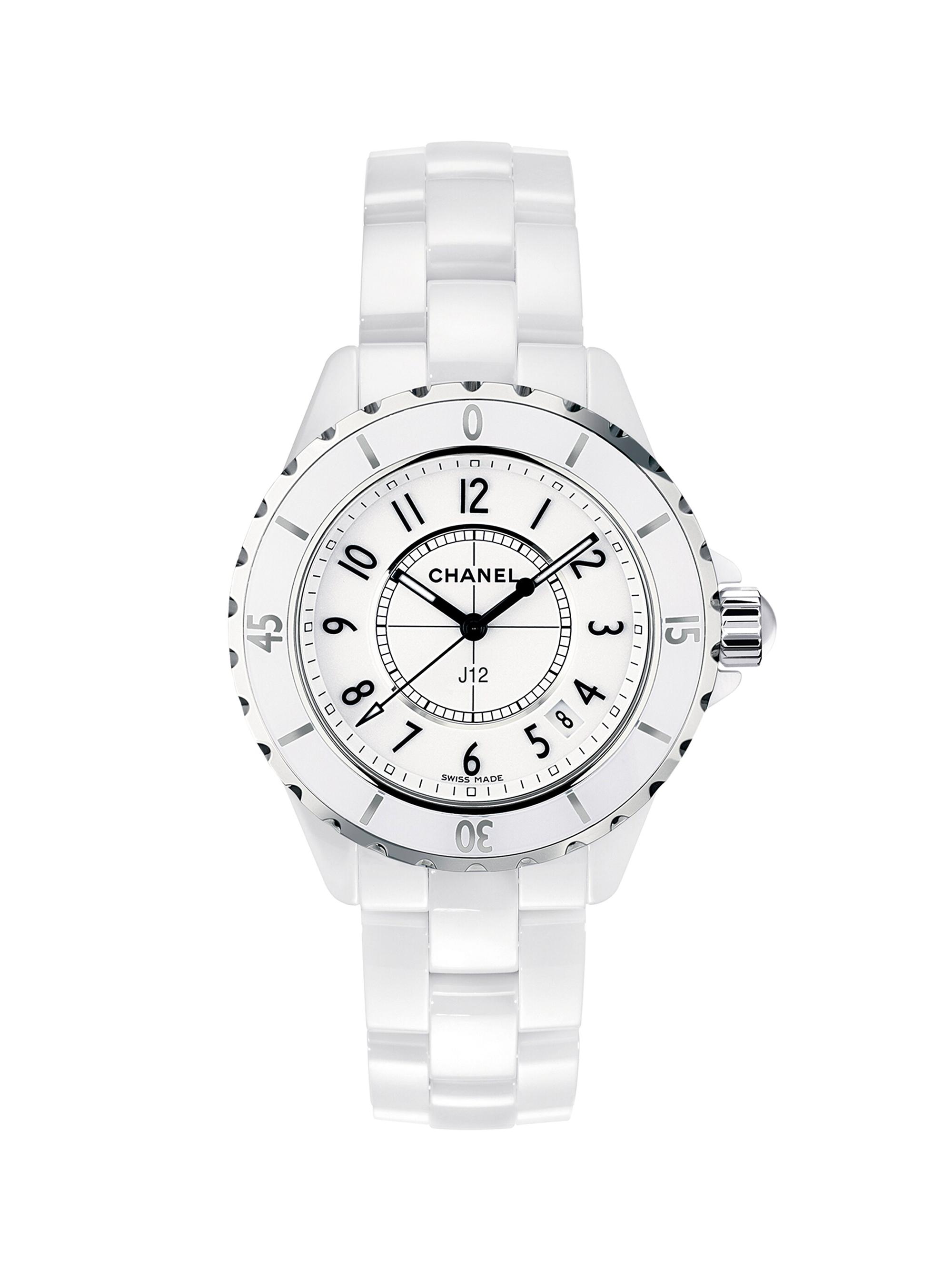 J12 Ceramic & Stainless Steel Bracelet Watch