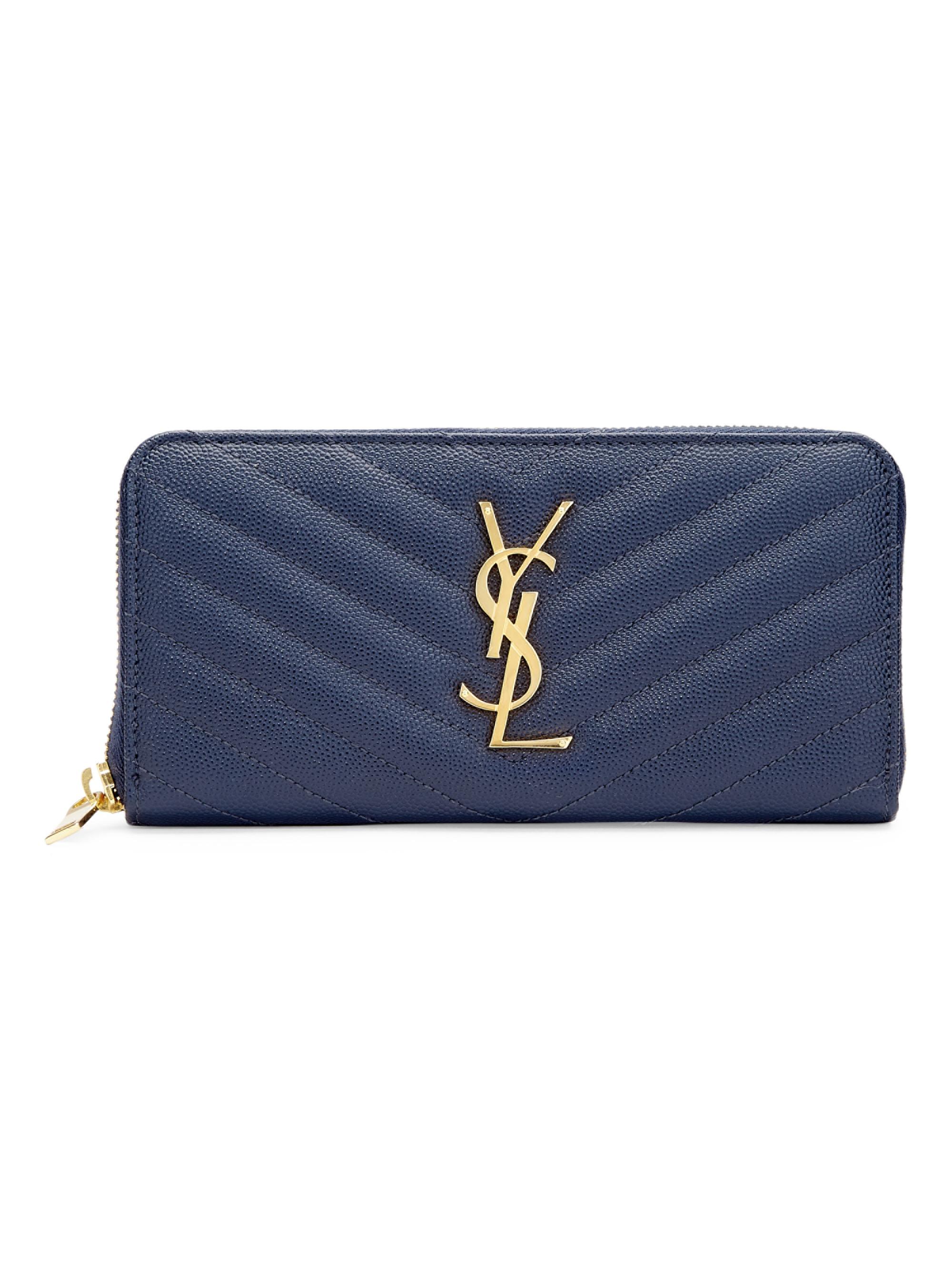 Monogram Matelassé Leather Zip-Around Wallet