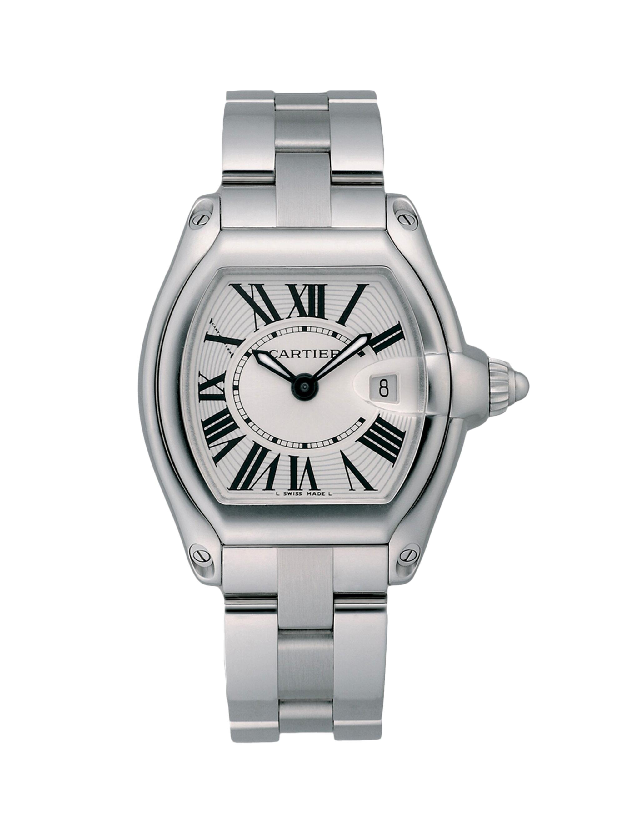 Roadster Stainless Steel Small Bracelet Watch/White