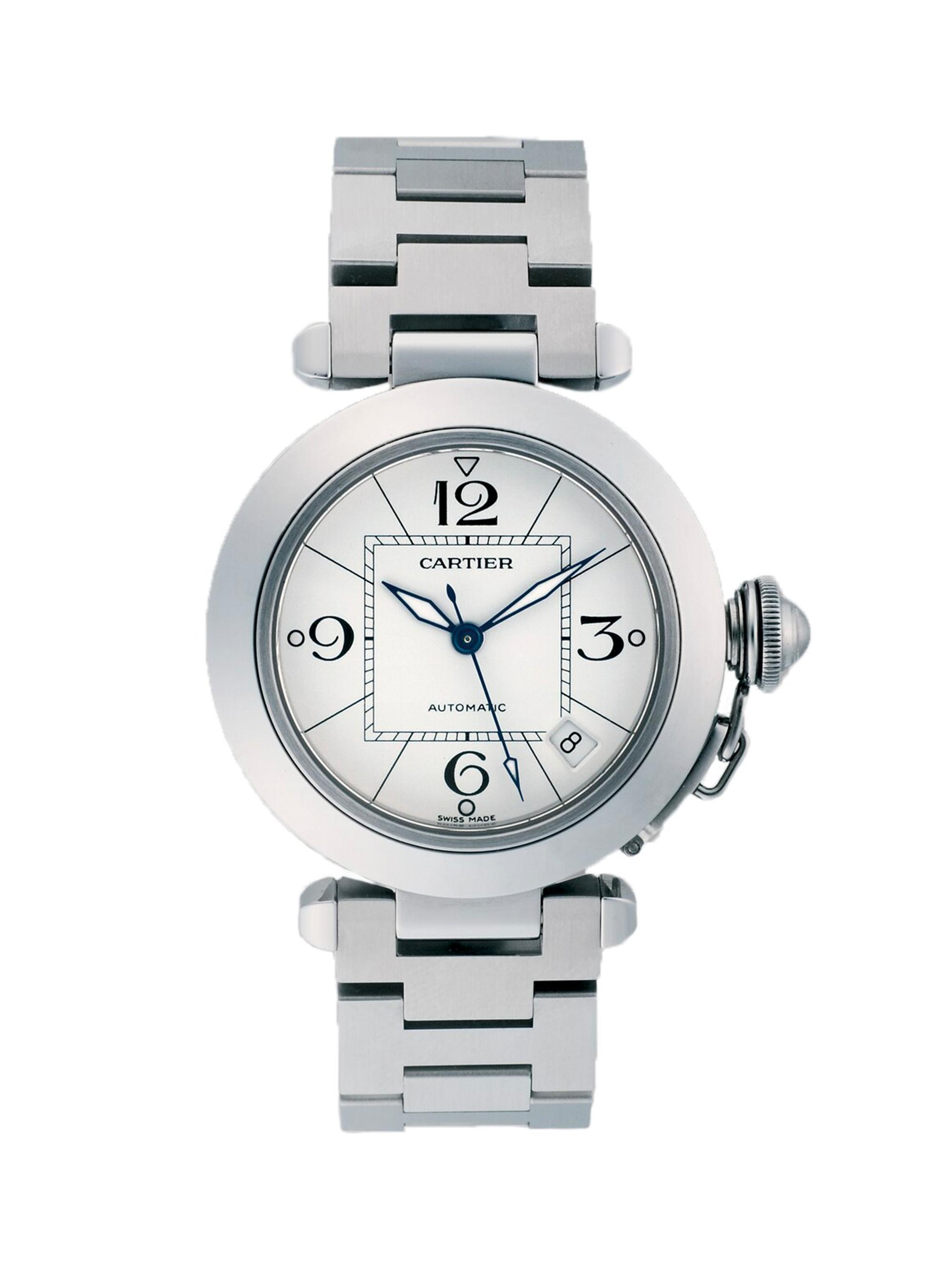 Pasha C Medium Stainless Steel Automatic Bracelet Watch