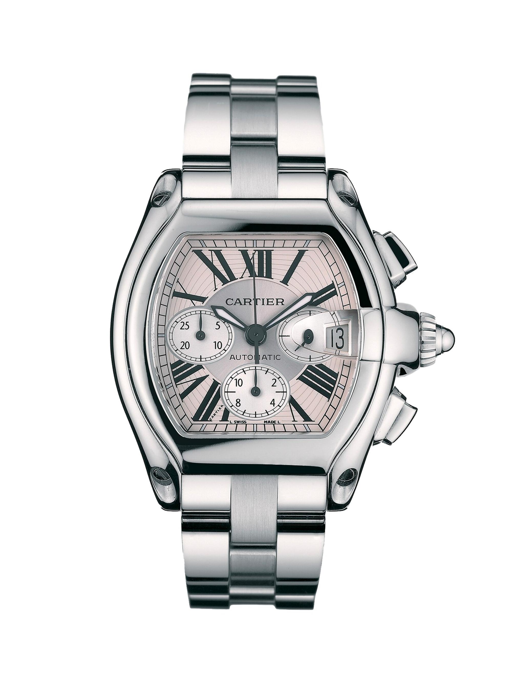 Roadster Extra-Large Stainless Steel Automatic Chronograph Bracelet Watch
