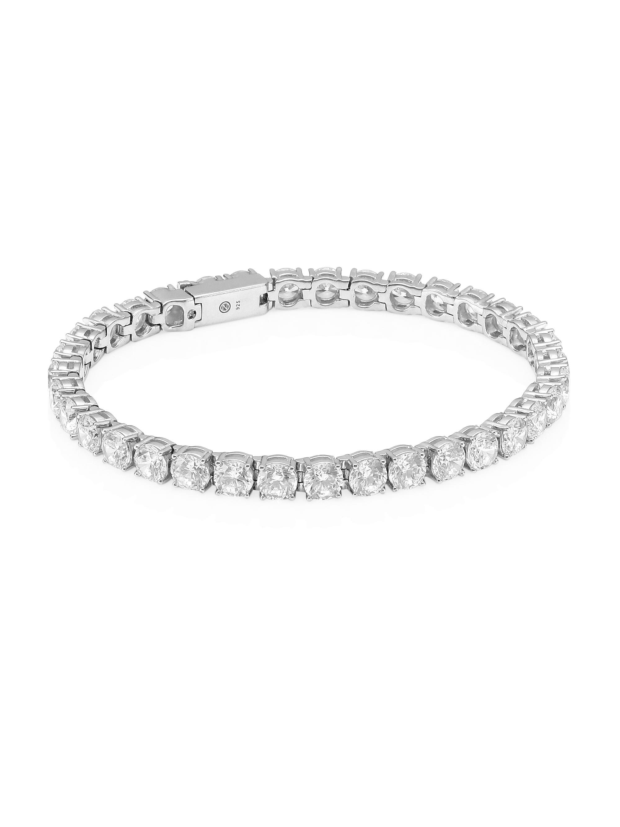 Sterling Silver Tennis Bracelet