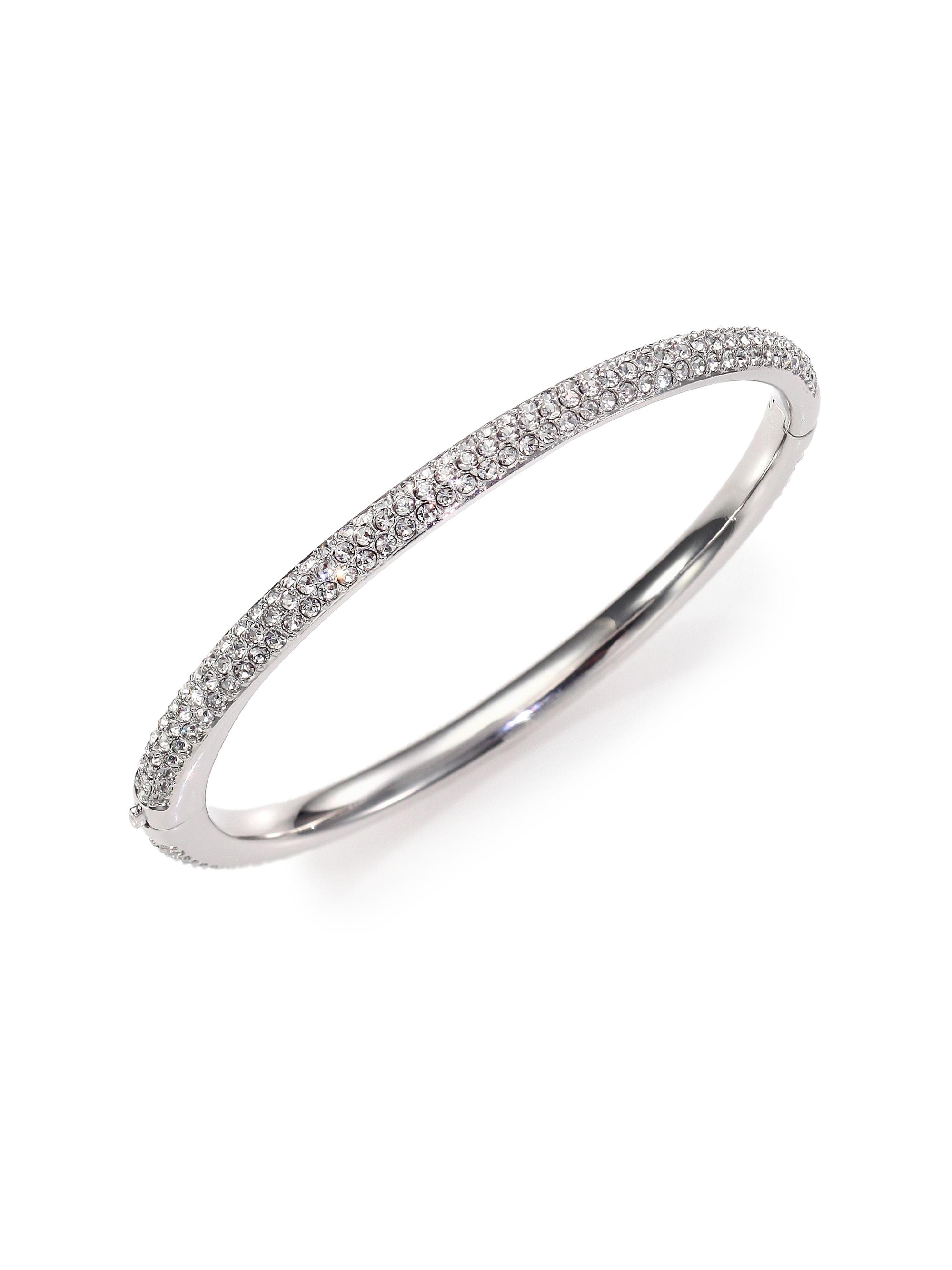 Pavé Crystal Bangle Bracelet